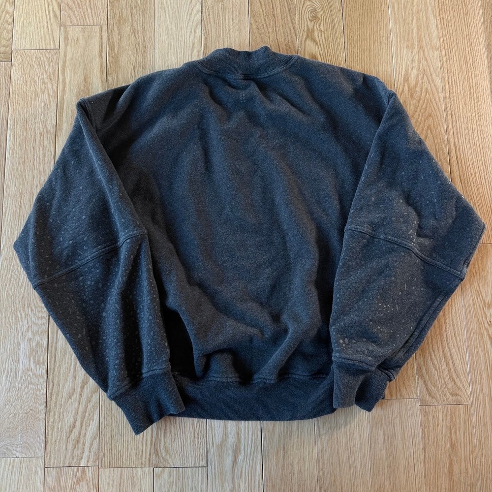 Lululemon x SoulCycle To The Beat Gray Grey Splatter Crewneck Womens Medium? - Picture 5 of 9